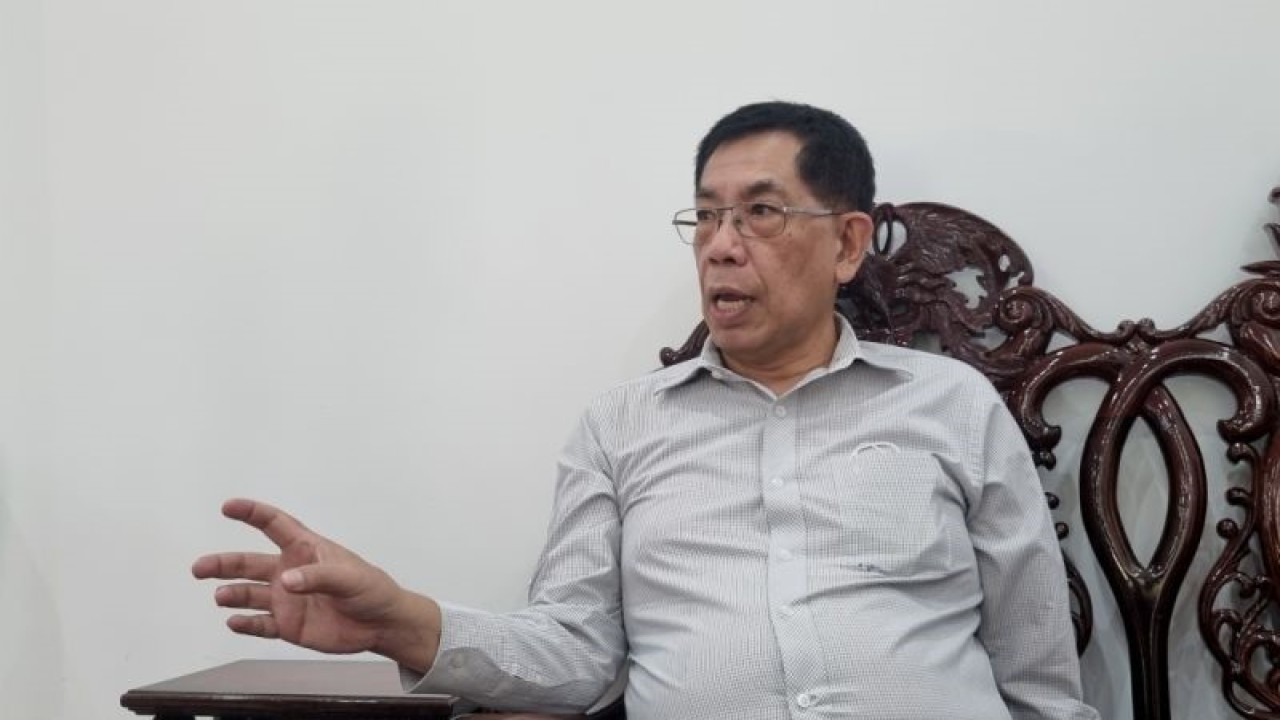 Konsuler KBRI Kamboja, Abdul Hakim di Phnom Penh, Rabu (3/5/2023). ANTARA/Bayu Kuncahyo
