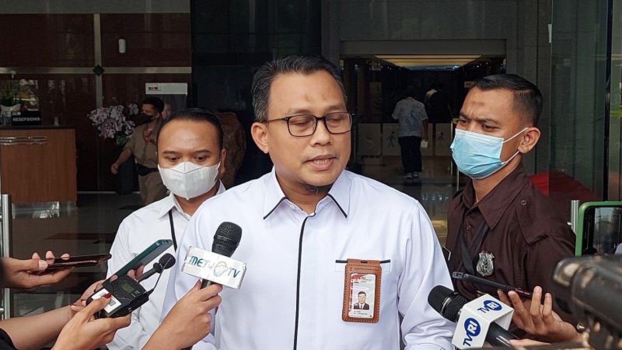 Kepala Bagian Pemberitaan Komisi Pemberantasan Korupsi (KPK) Ali Fikri. ANTARA/Fianda Sjofjan Rassat