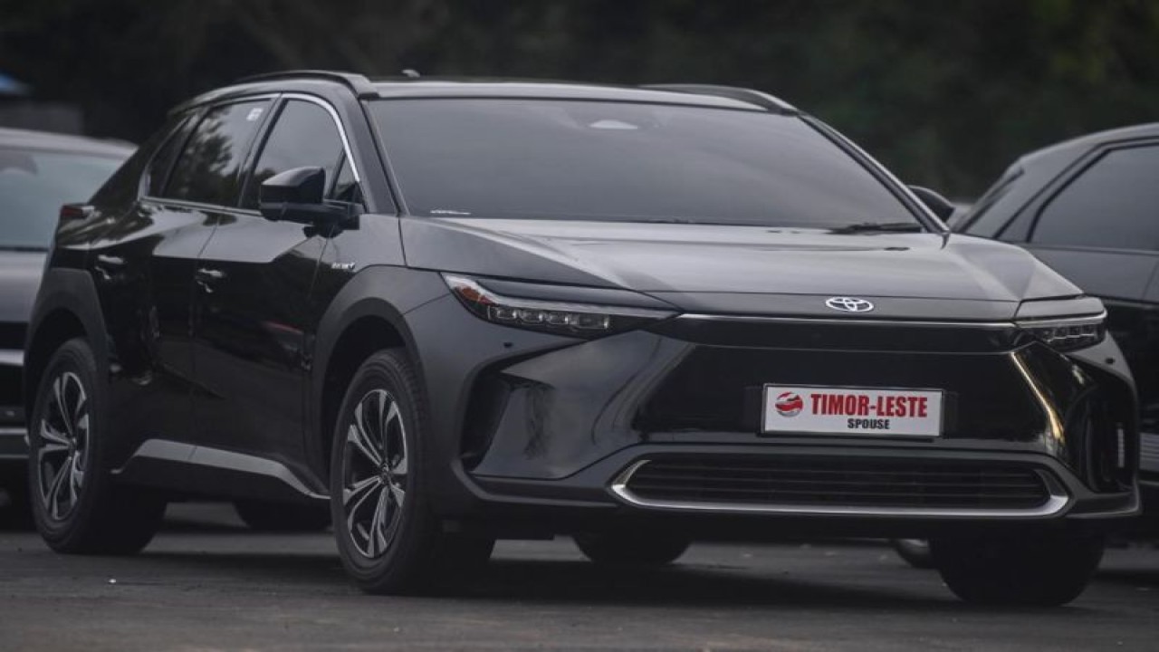 Toyota bZ4X yang digunakan pada ajang KTT Asean 2023 (ANTARA/Toyota)