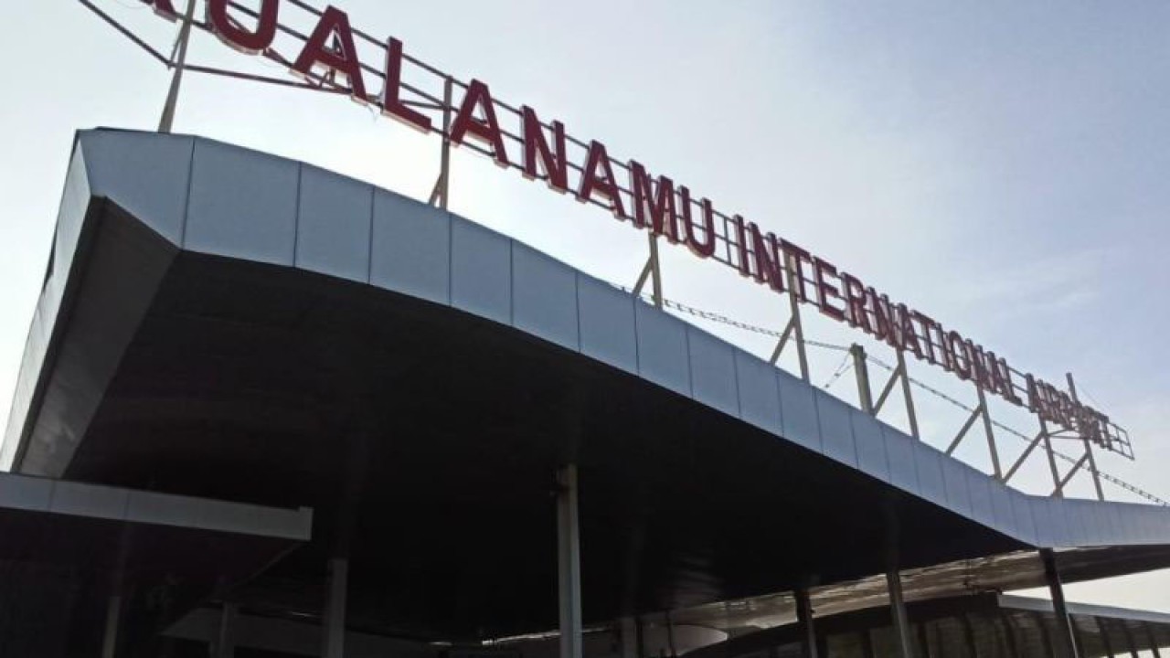 Bandara Internasional  Kualanamu, Kabupaten Deli Serdang, Sumatera Utara. (ANTARA/HO-Humas PT Angkasa Pura Aviasi)