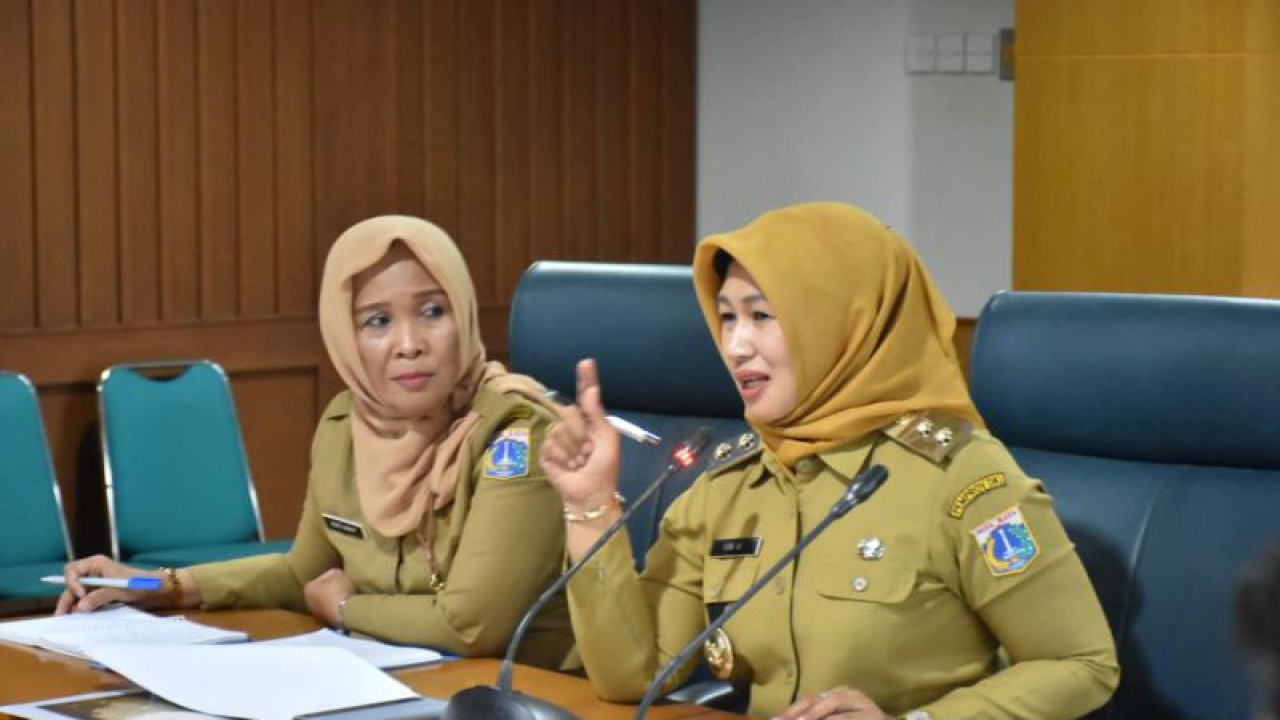 Wakil Wali Kota Administrasi Jakarta Timur Iin Mutmainah. ANTARA/HO-Kominfotik Jakarta Timur