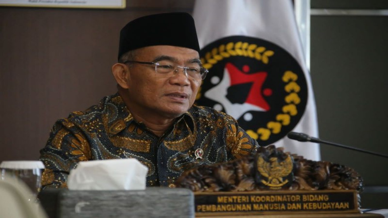 Menteri Koordinator bidang Pembangunan Manusia dan Kebudayaan (Menko PMK). ANTARA/HO-Humas Kemenko PMK.