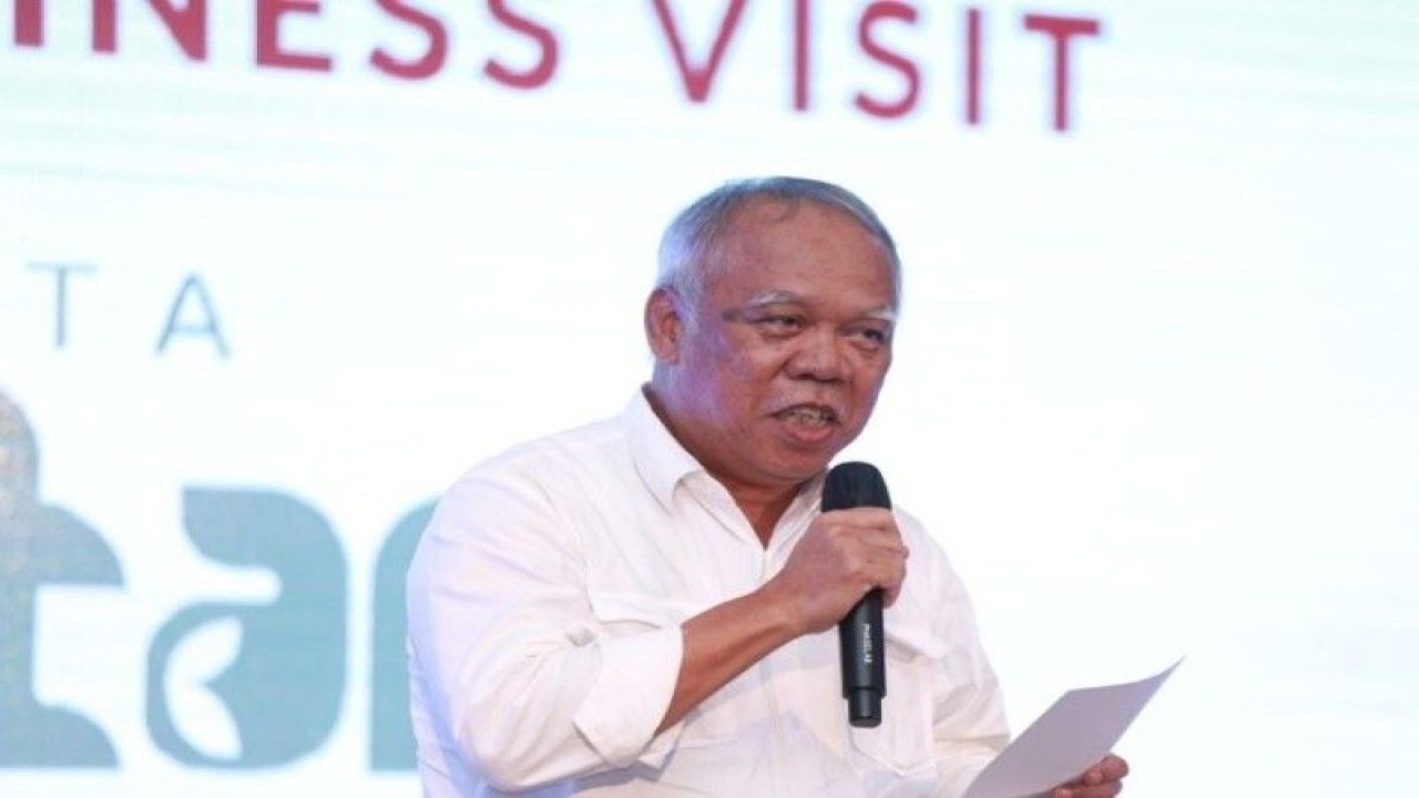 Menteri Pekerjaan Umum dan Perumahan Rakyat (PUPR) Basuki Hadimuljono. ANTARA/HO - Kementerian PUPR