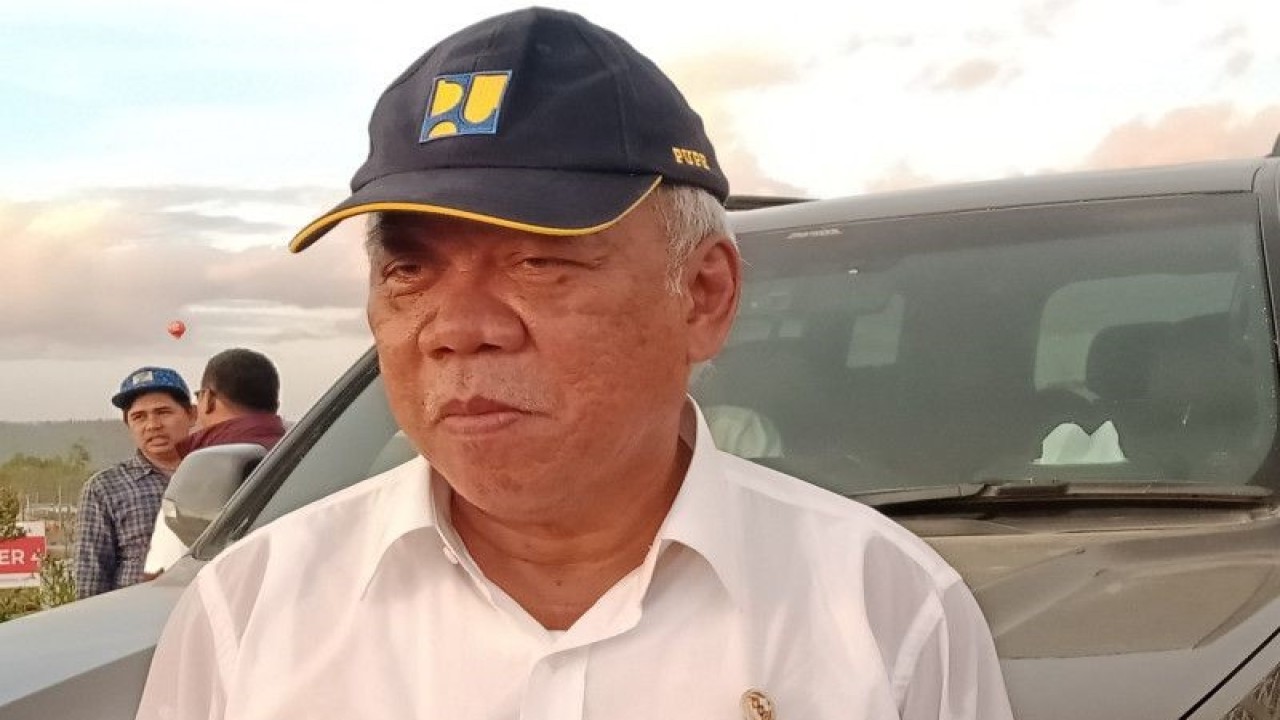 Menteri PUPR Basuki Hadimuljono. ANTARA/Nyaman Bagus Purwaniawan