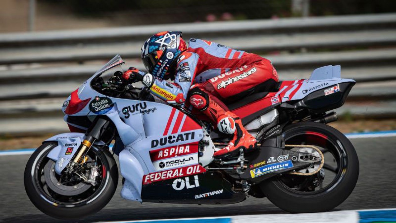 Pebalap Federal Oil dari Gresini Racing (ANTARA/HO/Gresini Racing)