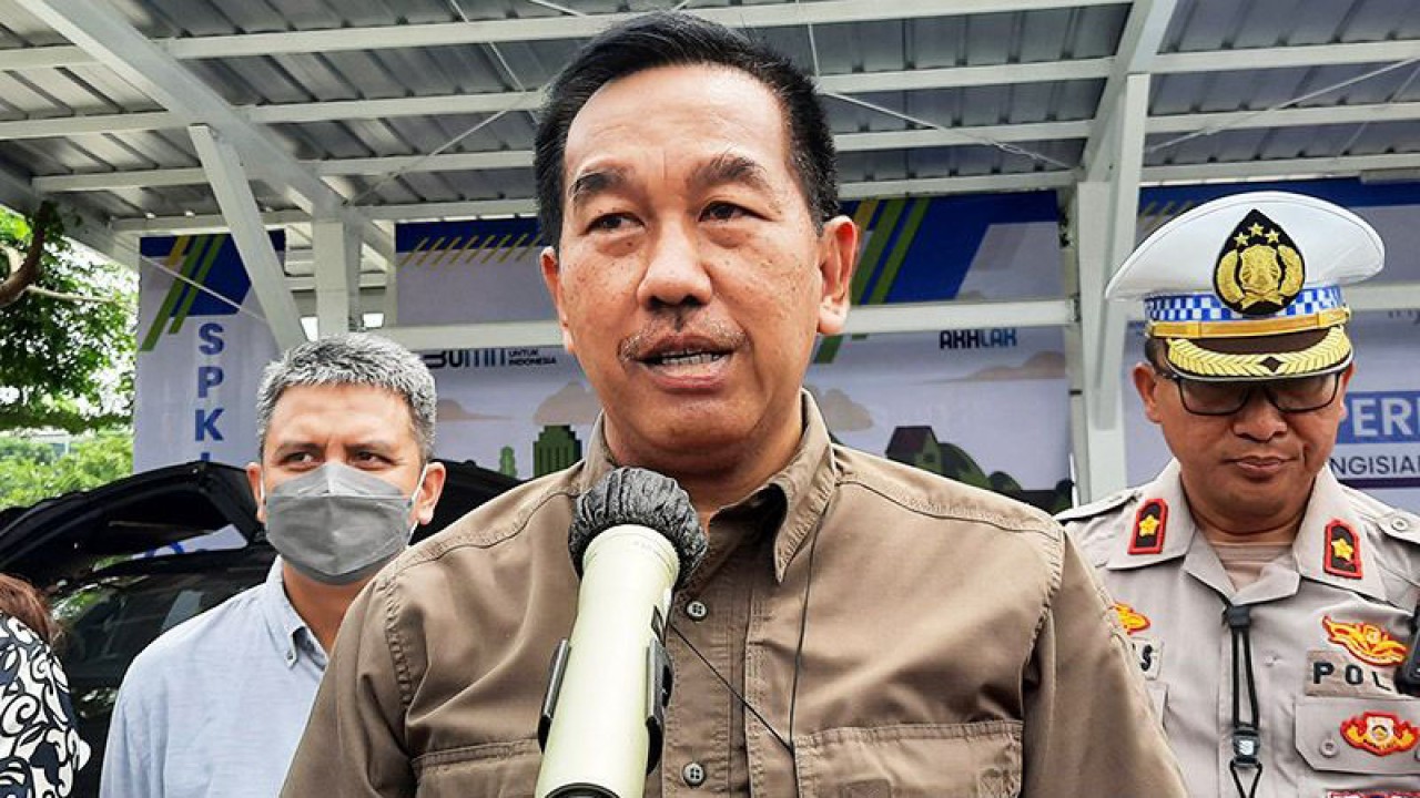 Direktur Utama PT Angkasa Pura II Muhamad Awaluddin. ANTARA/Azmi Samsul Maarif/am.