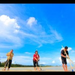Ngais Kerang Bambu di pantai Bangka (ANTARA/Kasmono)-1684919252