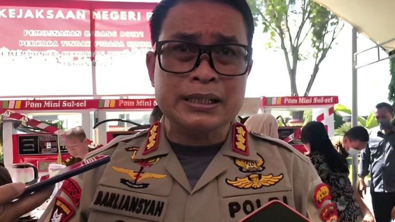 Kepala Polresta (Kapolresta) Palu, Kombes Pol. Barliansyah. (ANTARA/Nur Amalia Amir)