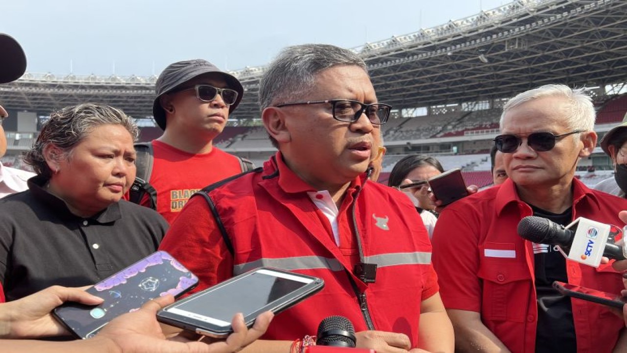 Sekretaris Jenderal PDI Perjuangan Hasto Kristiyanto. (ANTARA/Putu Indah Savitri)