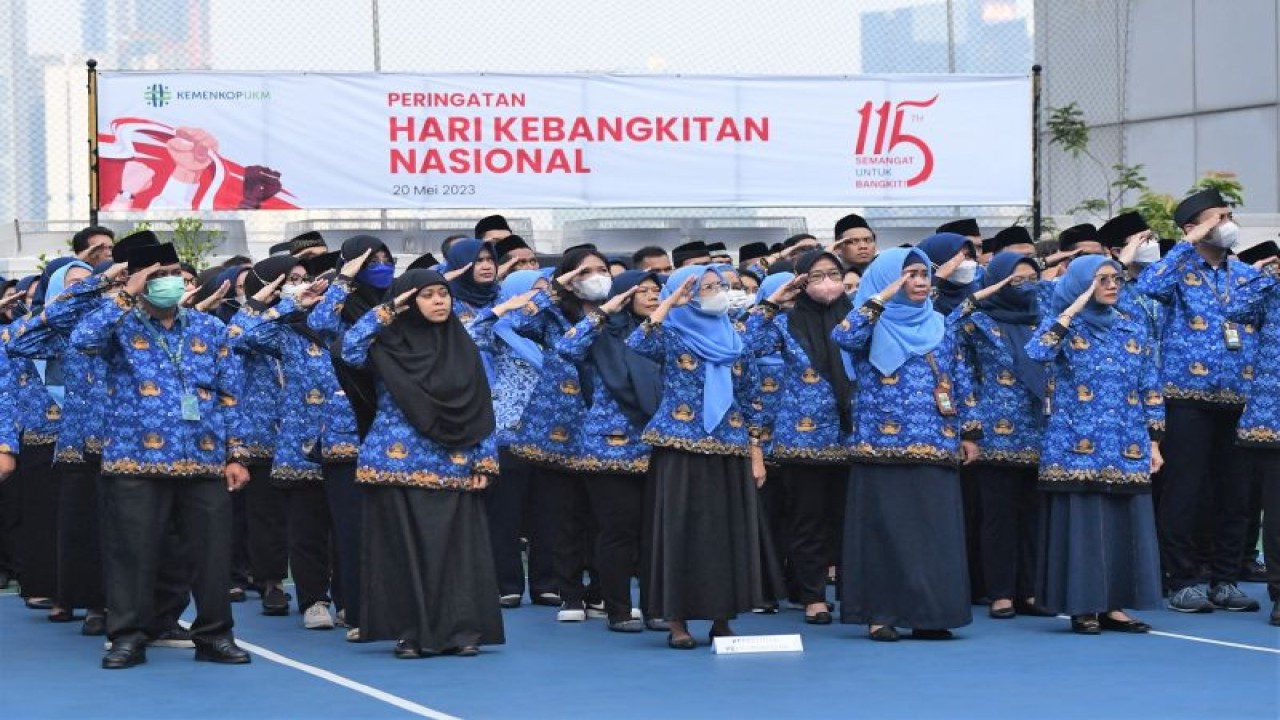 Pegawai Kementerian Koperasi dan UKM (KemenKopUKM). ANTARA/HO-KemenKopUKM.