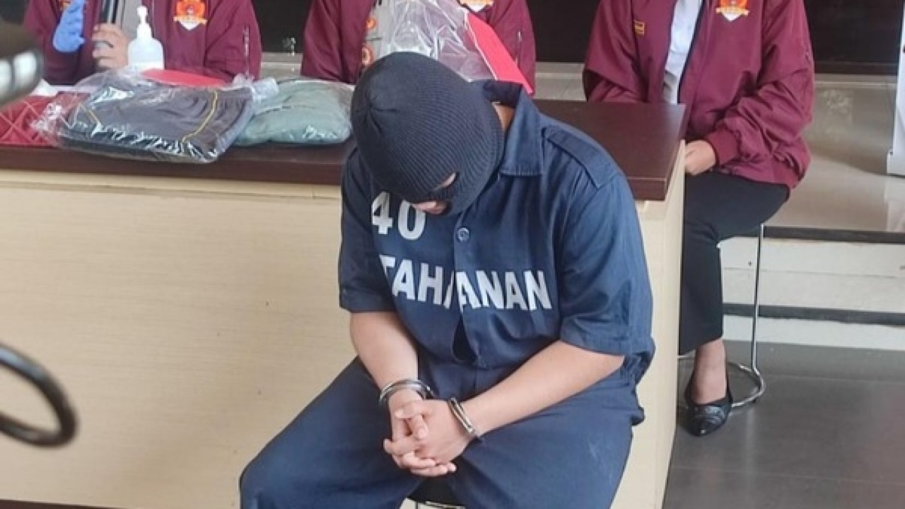 Pelaku pembunuhan putri Pj Gubernur Papua Pegunungan. (Detikcom)