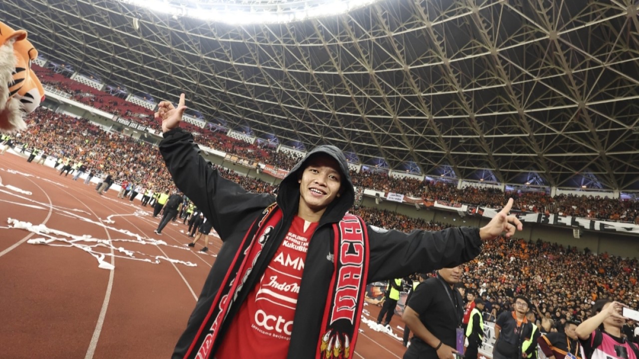 Pemain Persija Rio Fahmi