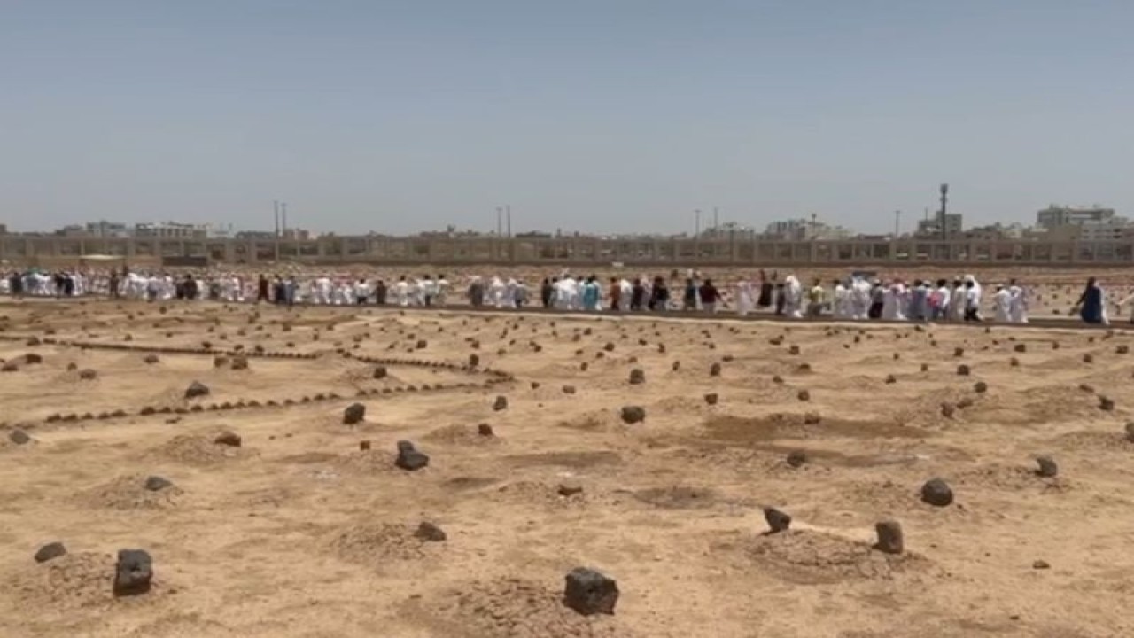Pemakaman Baqi. Calon haji Indonesia yang meninggal dunia di Madinah, Arab Saudi, akan dimakamkan di Baqi. FOTO ANTARA/HO/MCH 2023