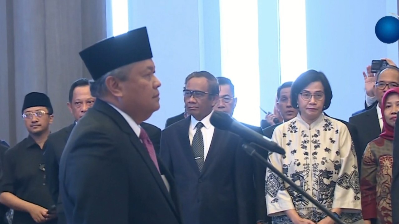 Perry Warjiyo kembali dilantik sebagai Gubernur BI untuk periode ke-2 kalinya/ist   