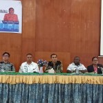Pj Bupati Kabupaten Jayapura saat membuka sosialisasi aplikasi Sigmon dan PPID di Sentani. (ANTARA/Agustina Estevani Janggo)-1684307151