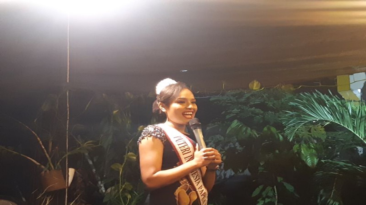 Puteri Indonesia perwakilan Papua Yunita Alanda Monim (FOTO ANTARA/HO-Dokumen pribadi)