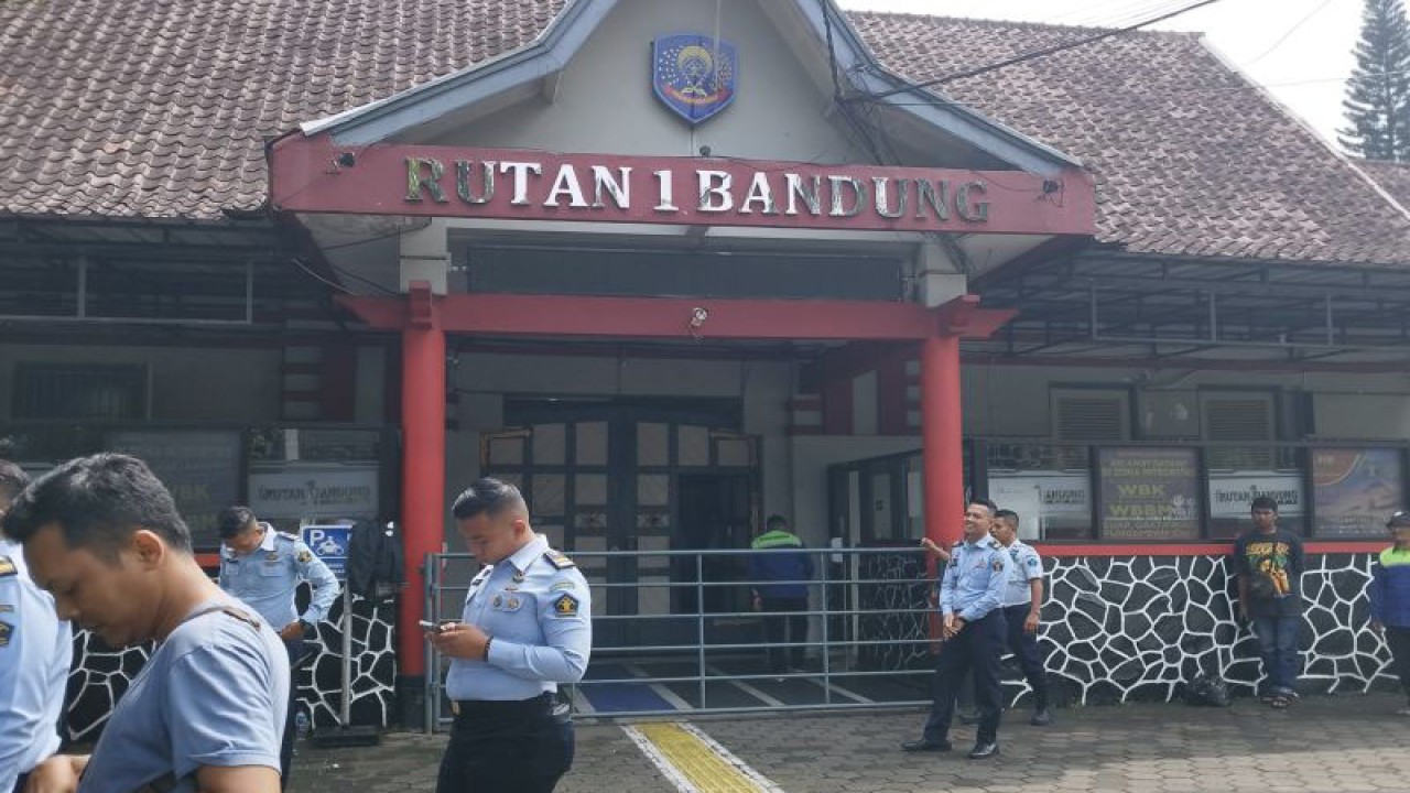 Rumah Tahanan (Rutan) Kelas I Kebonwaru Bandung. (ANTARA/Bagus Ahmad Rizaldi)