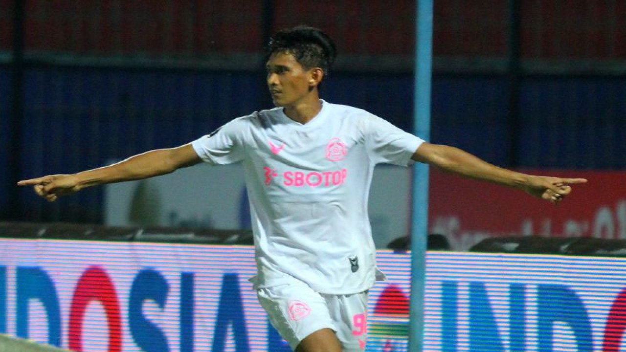 Ryan Kurnia saat masih memperkuat Persikabo 1973. ANTARA FOTO/Ari Bowo Sucipto/foc.