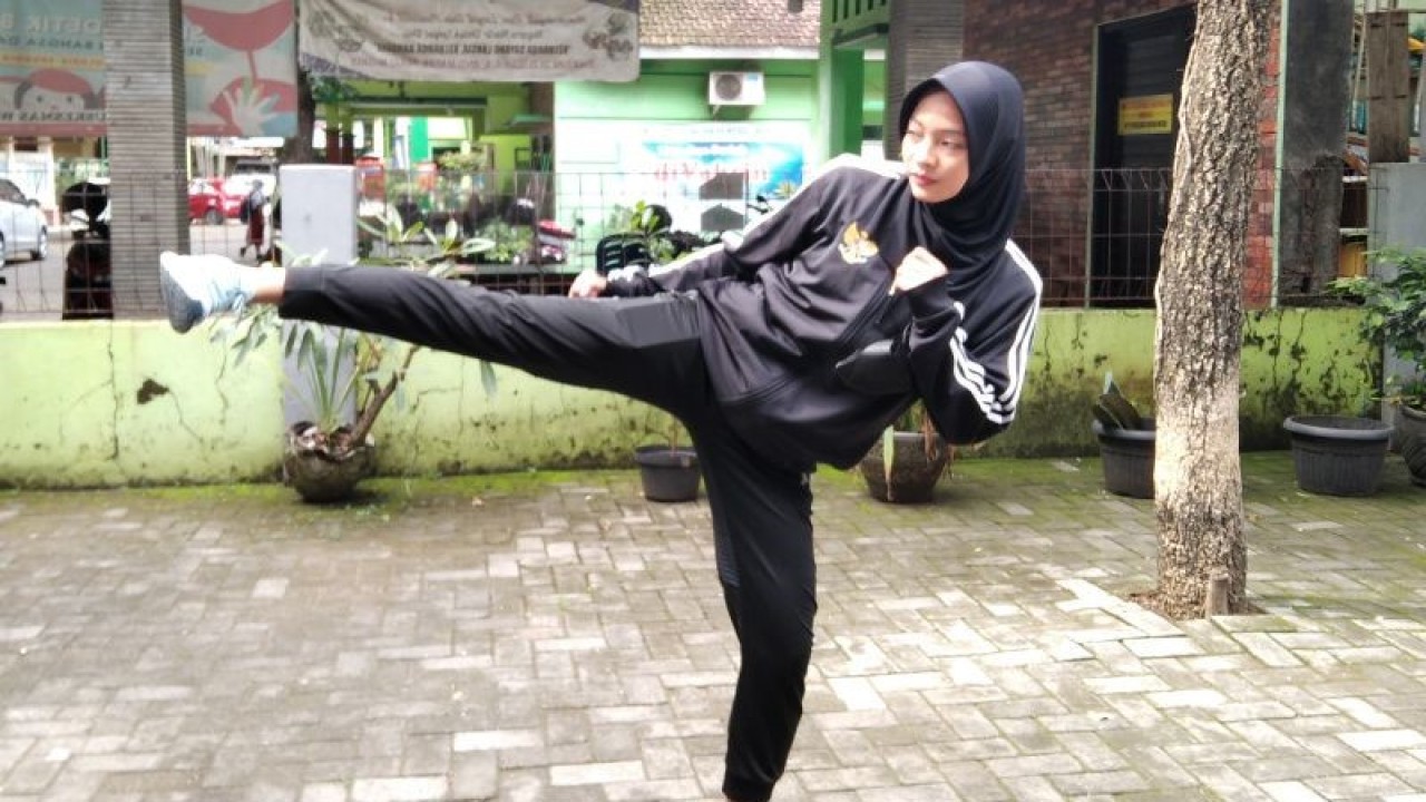 Safira Dwi Meilani. (ANTARA/Akhmad Nazaruddin Lathif)