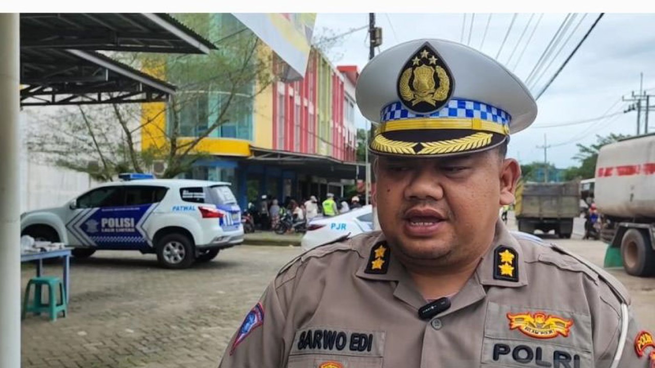 Kepala Bagian Pembinaan Operasional Ditlantas Polda Bangka Belitung AKBP Sarwo Edi Wibowo. ANTARA/Aprionis