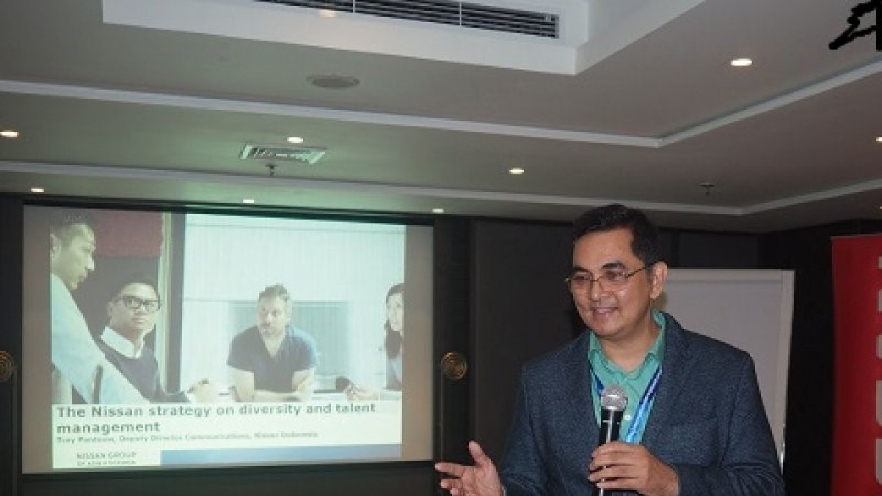 Chief of Advocacy, Campaign, Communication and Media Save the Children Indonesia Troy Pantouw (Antaranews Bali/Komang Suparta/2018/)