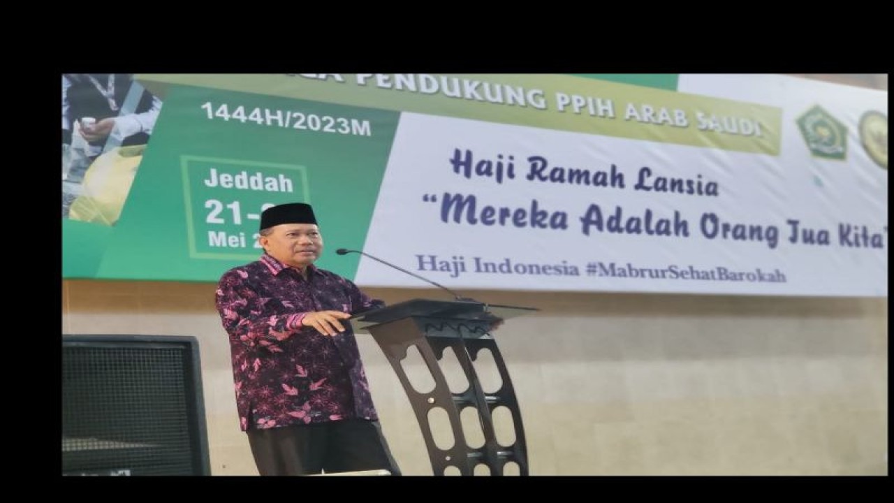 Kementerian Agama bekerja sama dengan Konsulat Jenderal Republik Indonesia (KJRI) di Jeddah menggelar Bimbingan Teknis (Bimtek) selama tiga hari, 21-23 Mei 2023. ANTARA/HO/MCH