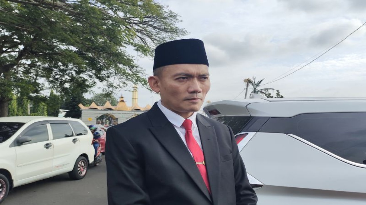Sekretaris Dinas Pendidikan dan Kebudayaan Provinsi Lampung Tommy Efra Handarta. ANTARA/Ruth Intan Sozometa Kanafi.