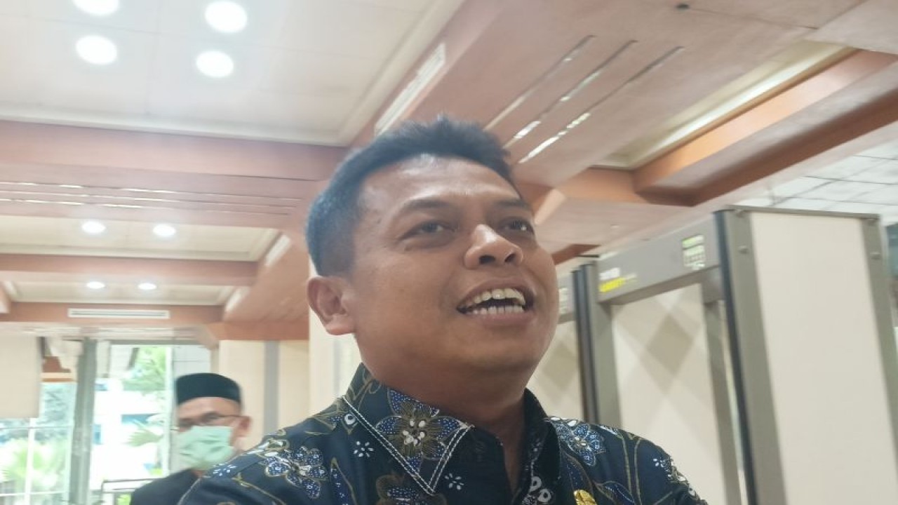 Sekretaris Daerah (Sekda) DKI Jakarta Joko Agus Setyono di Balai Kota DKI, Jakarta Pusat, Kamis (11/5/2023). ANTARA/Siti Nurhaliza