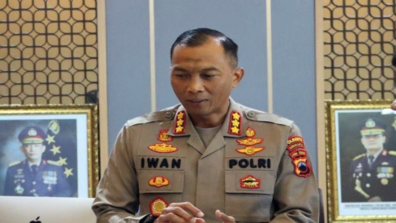 Kepala Polresta Surakarta Kombes Pol. Iwa Saktiadi di Solo, Selasa (16/5/2023). ANTARA/Bambang Dwi Marwoto.