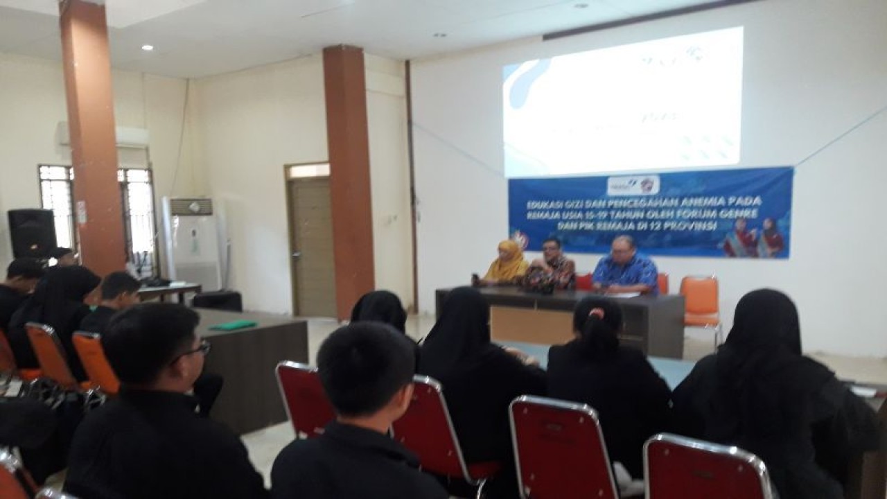 Sosialisasi dan edukasi soal gizi di Singkawang (ANTARA/Genre SKW)