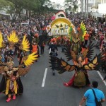 Surabaya Vaganza atau Parade Bunga dan Budaya di Kota Surabaya pada 2022 (ANTARA/HO-Diskominfo Surabaya)-1684915282