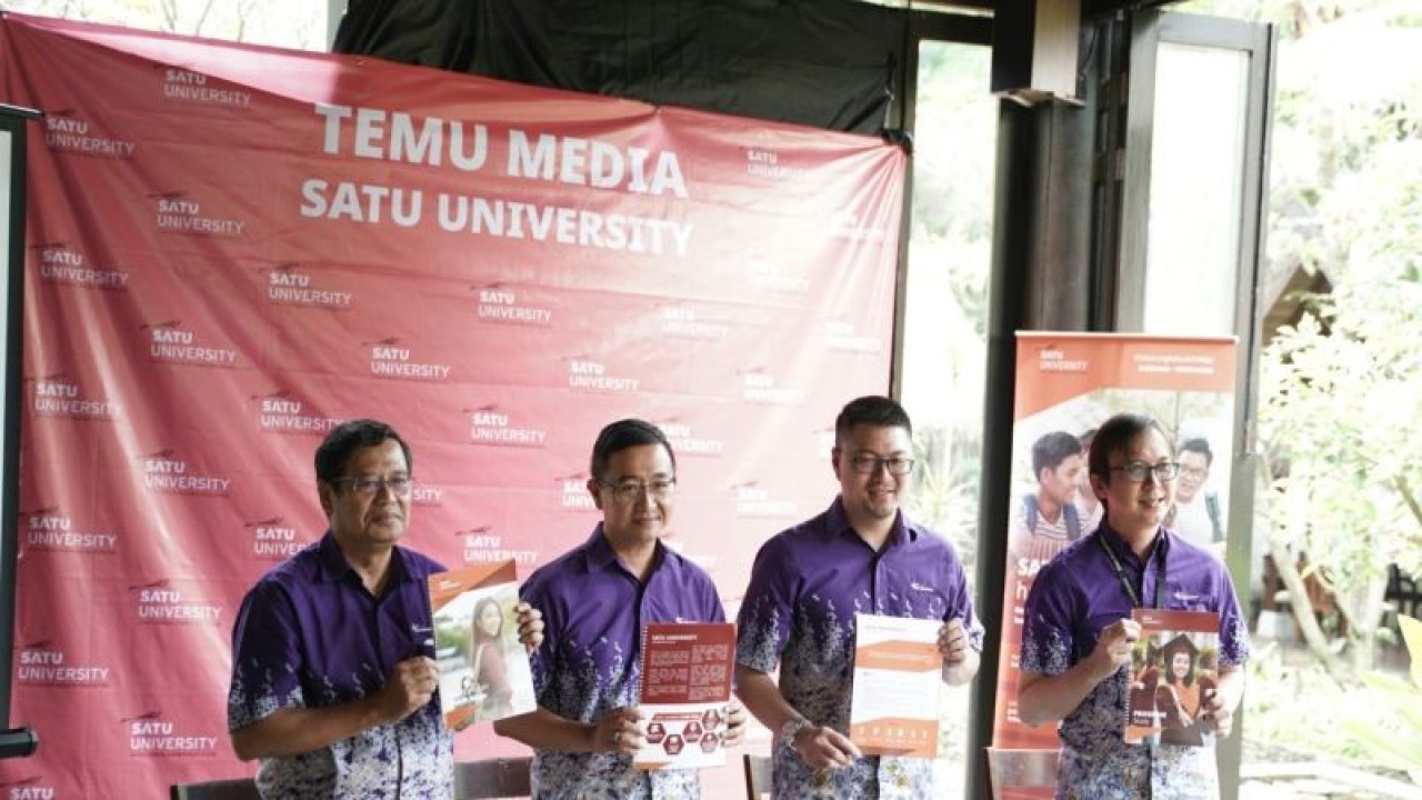 Temu media SATU University di Pontianak (ANTARA/Dedi)