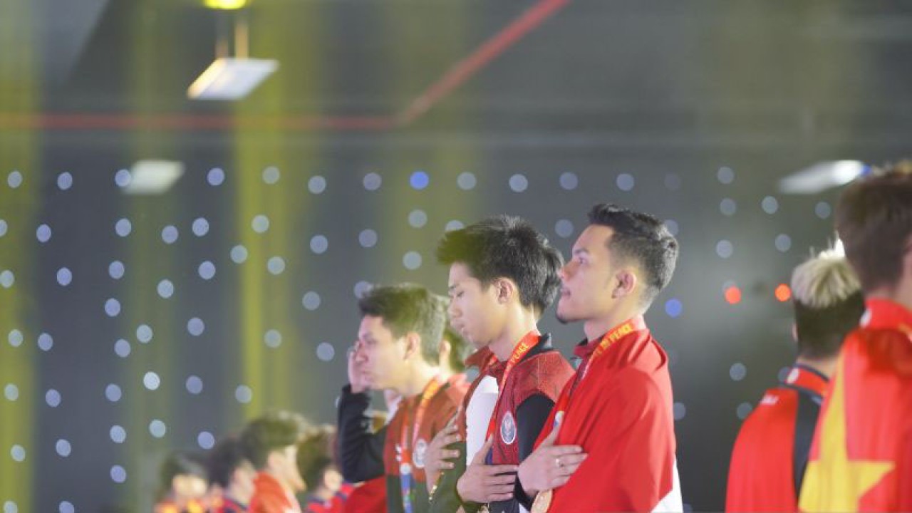 Timnas PUBG Mobile Indonesia memenangkan medali emas di SEA Games 2023 Kamboja. (ANTARA/HO/PUBG Mobile)