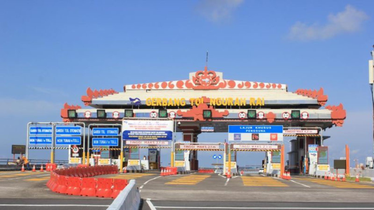 Jalan Tol Bali Mandara. ANTARA/HO-Jasamarga Bali Tol