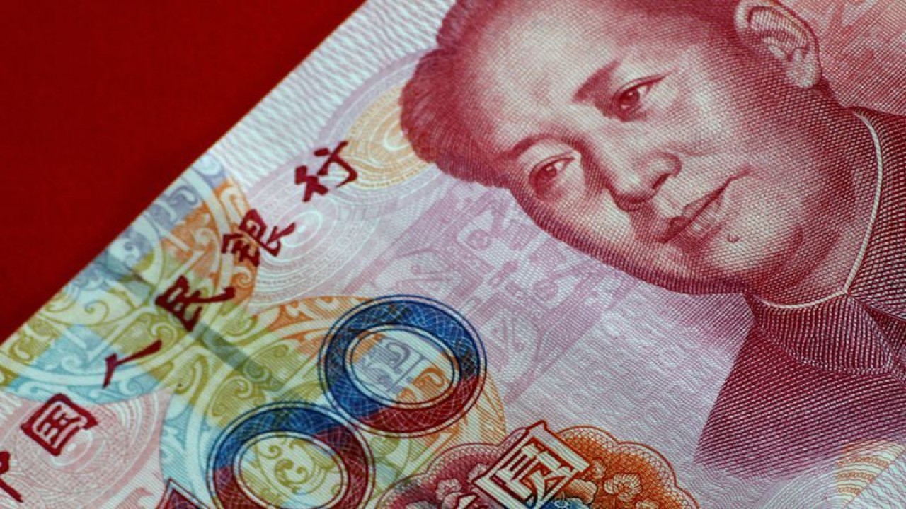 Uang yuan China. ANTARA/REUTERS/Thomas White