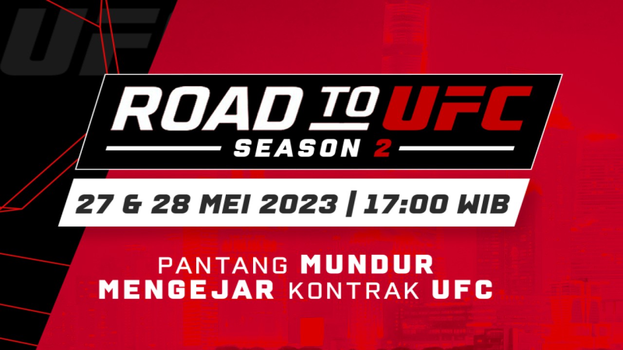 Poster Road to UFC Musim 2. (ANTARA/HO/Mola)