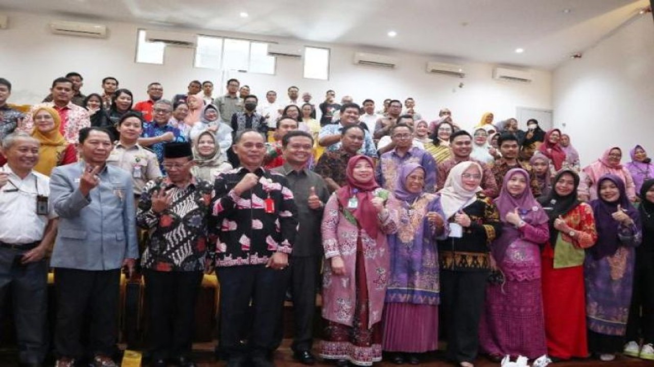 Program Studi Kedokteran Hewan Fakultas Kedokteran (PSKH-FK) Unri tahun 2023 menerima 40 mahasiswa baru. Antara/Ho-Humas Unri.
