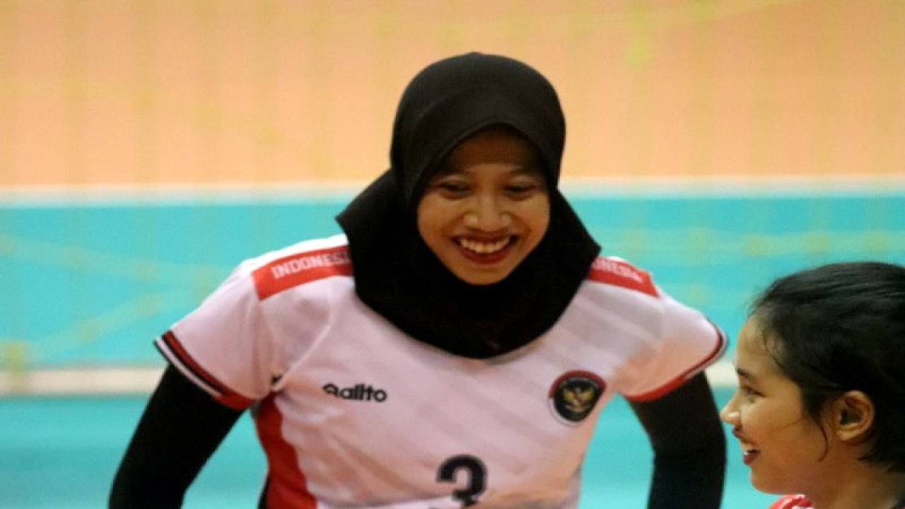 Pemain timnas bola voli putri Indonesia Megawati Hangestri. ANTARA/HO-PBVSI
