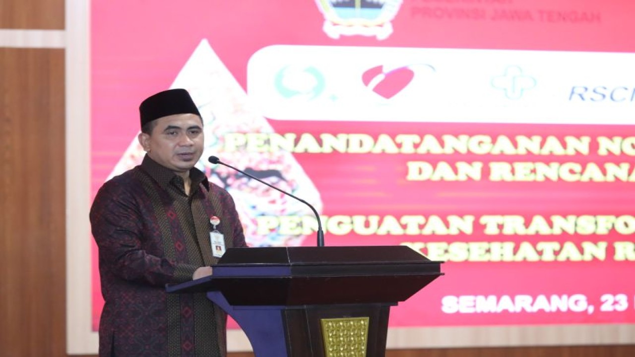 Wakil Gubernur Jawa Tengah Taj Yasin Maimoen. (ANTARA/HO-Humas Pemprov Jateng)