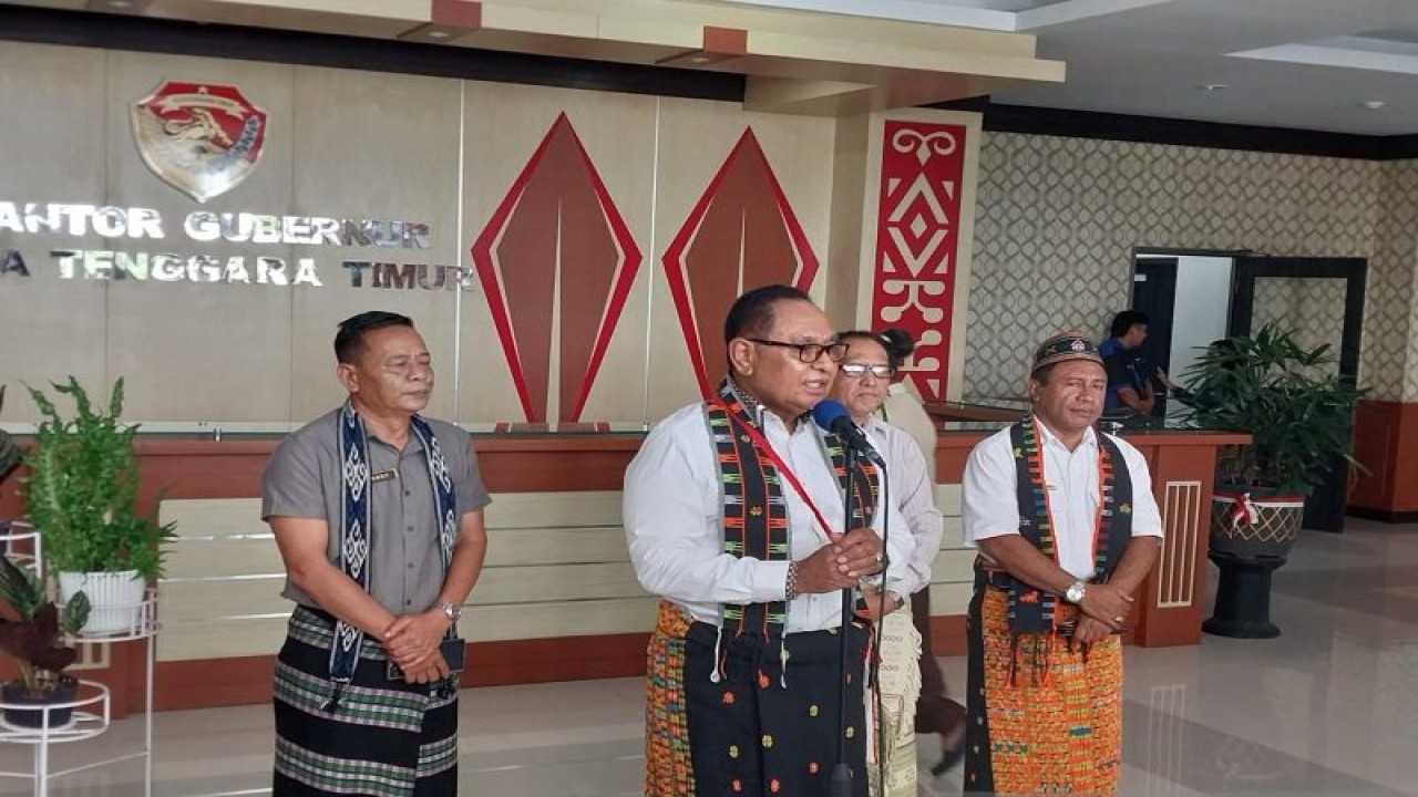 Wakil Gubernur NTT Josef Nae Soi. (ANTARA/Aloysius Lewokeda)