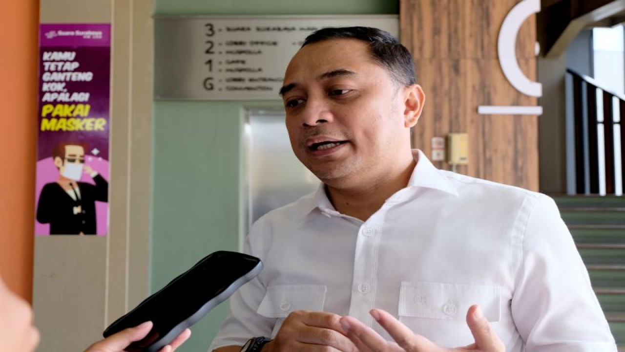 Wali Kota Surabaya Eri Cahyadi (ANTARA/HO-Diskominfo Surabaya)