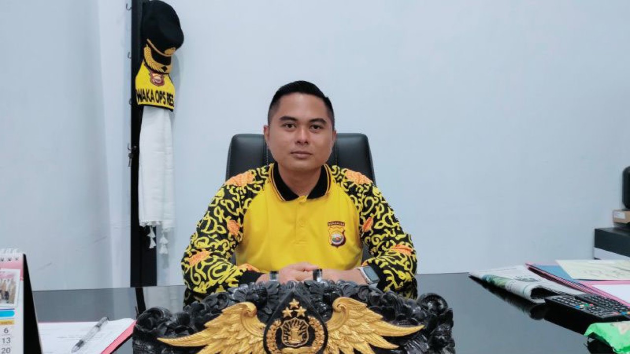 Ketua Tim Saber Pungli Kabupaten Rejang Lebong Kompol Yusiady. ANTARA/Nur Muhamad
