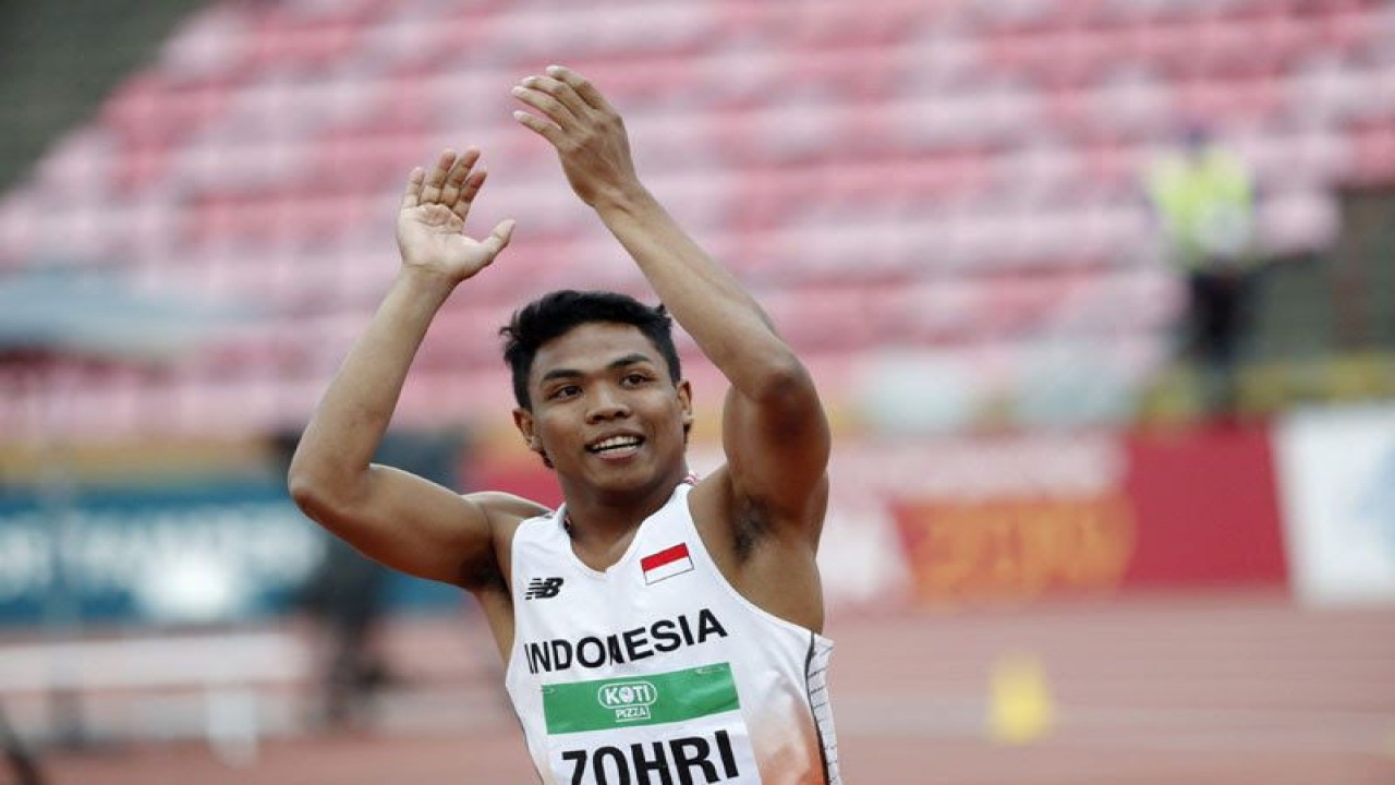 Lalu Muhammad Zohri. (Foto ANTARA) (1)
