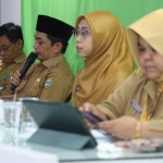 Zoom meeting akreditasi RSUD Sultan Syarif Mohamad Alkadrie Kota Pontianak di Ruang Pontive Center. (ANTARA/Prokopim PTK)-1684840140