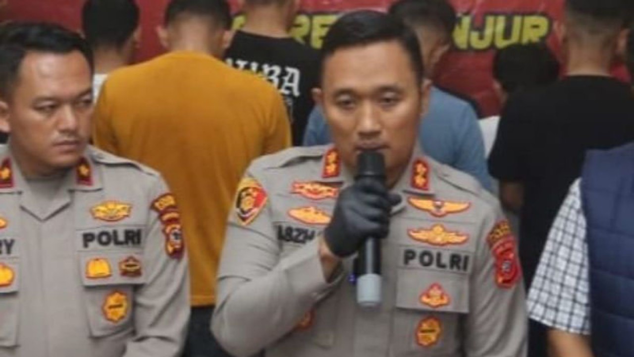 Kapolres Cianjur, Jawa Barat, AKBP Aszhari Kurniawan. ANTARA/Ahmad Fikri.