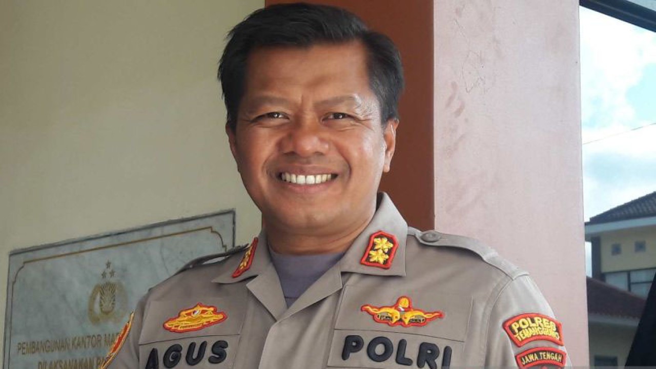 Kapolres Temanggung AKBP Agus Puryadi. ANTARA/Heru Suyitno