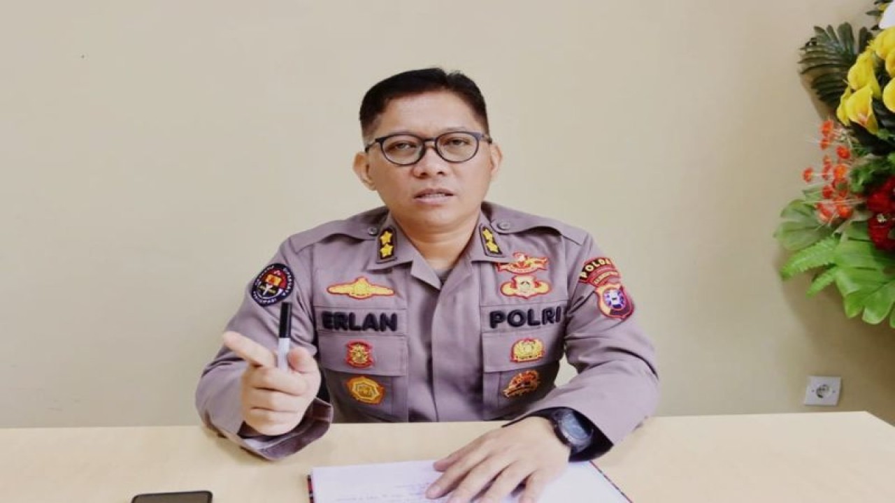 Kabid Humas Polda Kalteng AKBP Erlan Munaji. ANTARA/HO-Dokumentasi Pribadi