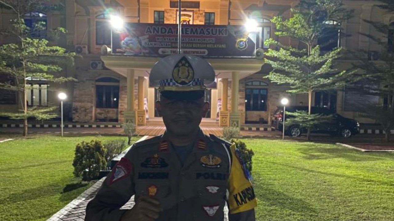 Kasat Lantas Polresta Kendari AKP Muchsin. (Antara/La Ode Muh Deden Saputra)