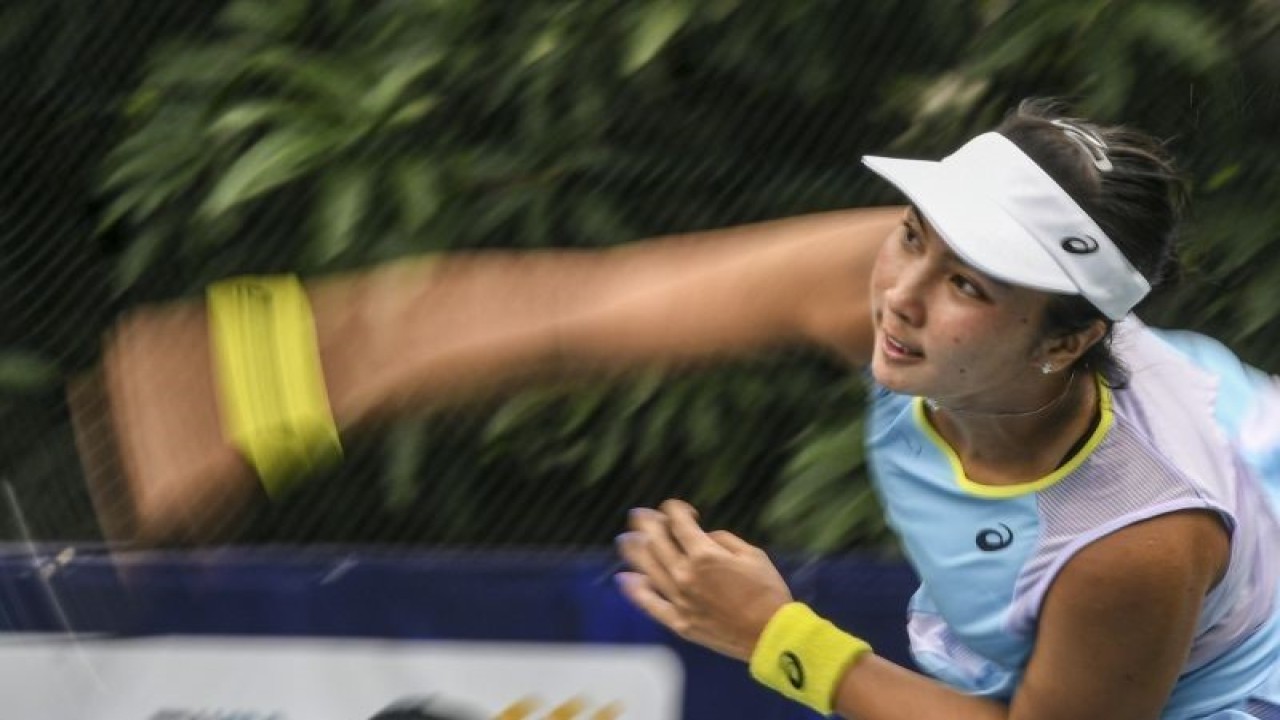 Aldila Sutjiadi. (ANTARA FOTO/M Risyal Hidayat/foc)