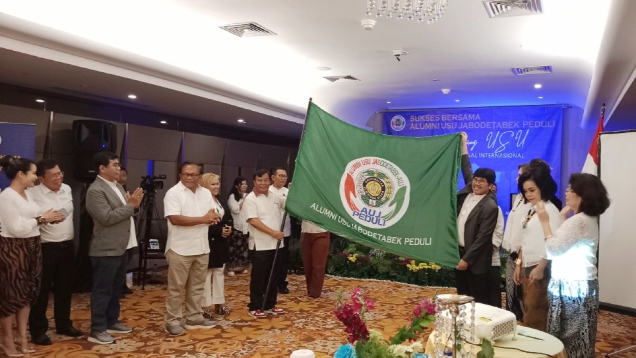 Alumni USU Jabodetabek (AUJ) Peduli periode masa bakti 2023-2027